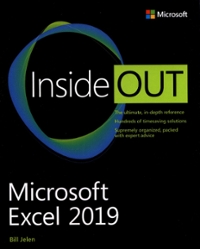 microsoft excel 2019 inside out 1st edition bill jelen 1509307699, 9781509307692