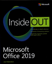 microsoft office 2019 inside out 1st edition joe habraken 1509307702, 9781509307708