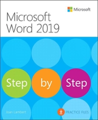 microsoft word 2019 step by step 1st edition joan lambert 1509305874, 9781509305872