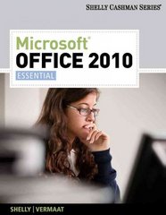 microsoft office 2010 essential 1st edition misty e vermaat, gary b shelly 0538748702, 9780538748704