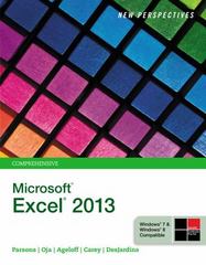 new perspectives on microsoft excel 2013 comprehensive 1st edition june jamrich parsons, dan oja 1285169336,