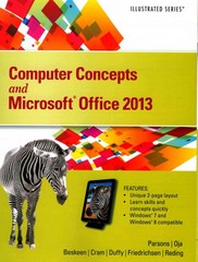 computer concepts and microsoft office 2013 illustrated 1st edition june jamrich parsons, dan oja 1285092902,