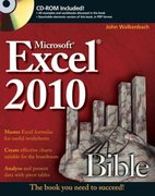 excel 2010 bible 1st edition john walkenbach 0470474874, 9780470474877