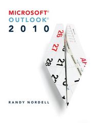microsoft outlook 2010 1st edition randy nordell 0073519286, 9780073519289