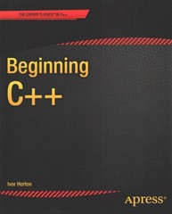 beginning c++ 4th edition ivor horton 1484200071, 9781484200070