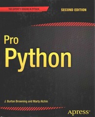 pro python 2nd edition marty alchin, j burton browning 1484203348, 9781484203347
