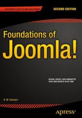 foundations of joomla! 2nd edition bintu harwani 1484207491, 9781484207499
