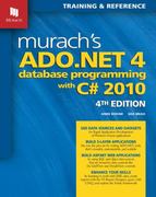 murach's ado. net 4 database programming with c# 2010 4th edition anne boehm, ged mead 1890774634,