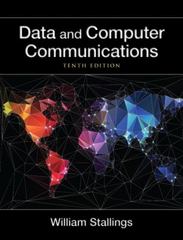 data and computer communications 10th edition william stallings 0133506487, 9780133506488