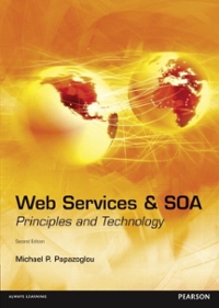 web services and soa principles and technology 2nd edition michael p papazoglou, m papazoglou 0273732161,