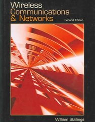 wireless communications & networks 2nd edition william stallings 0131918354, 9780131918351