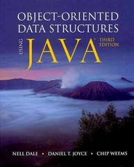 object-oriented data structures using java 3rd edition nell dale, daniel t joyce, chip weems 1449613543,