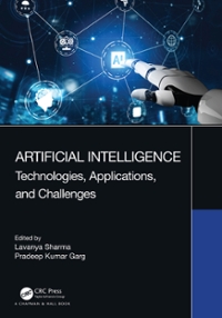 artificial intelligence technologies, applications, and challenges 1st edition lavanya sharma, pradeep kumar