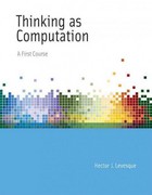 thinking as computation a first course 1st edition hector j levesque 0262300648, 9780262300643