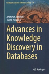 advances in knowledge discovery in databases 1st edition animesh adhikari, jhimli adhikari 3319132121,