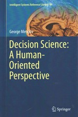 decision science a human-oriented perspective 1st edition george mengov 3662471221, 9783662471227