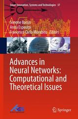 advances in neural networks computational and theoretical issues 1st edition simone bassis, anna esposito,