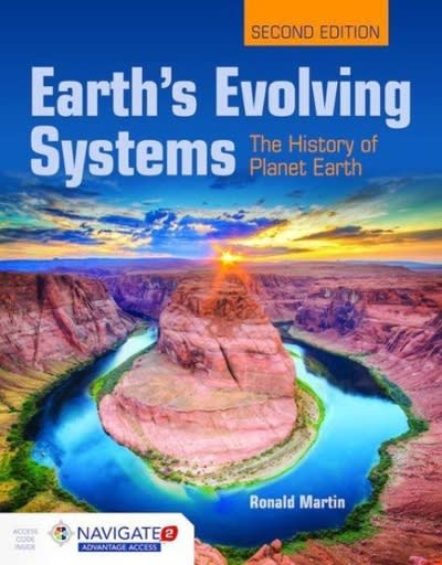earth's evolving systems 2nd edition ronald e martin 1284108295, 9781284108293