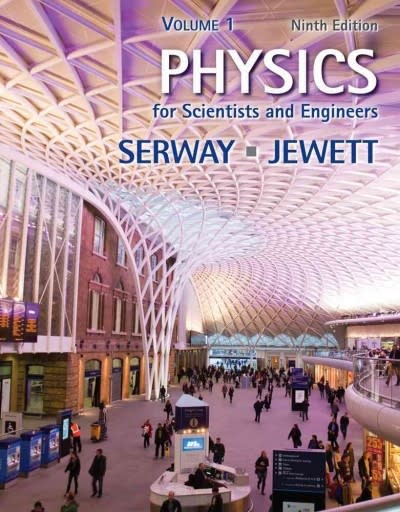 physics for scientists and engineers, volume 1 9th edition raymond a serway, john w jewett 1133954154,