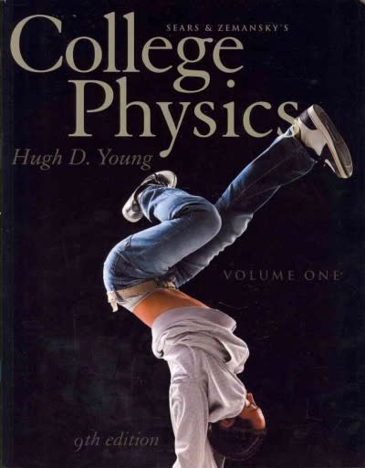 college physics volume 1 (chs. 1-) volume 1 (chs. 1-) 9th edition hugh d young 0321766245, 9780321766243