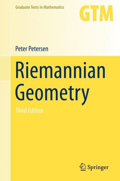 riemannian geometry 3rd edition peter petersen 3319266543, 9783319266541