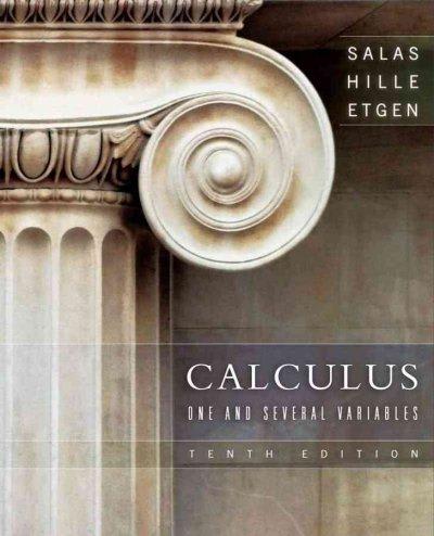 calculus one and several variables 10th edition saturnino l salas, garret j etgen, einar hille 0470472766,