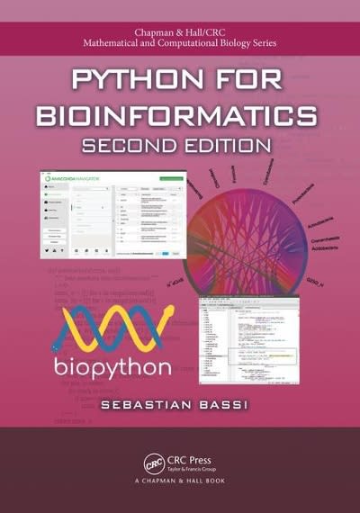 python for bioinformatics 2nd edition sebastian bassi 1351976958, 9781351976954