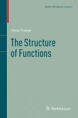 the structure of functions 1st edition hans triebel 3034805691, 9783034805698