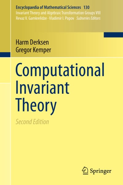 computational invariant theory 2nd edition harm derksen, gregor kemper 3662484226, 9783662484227