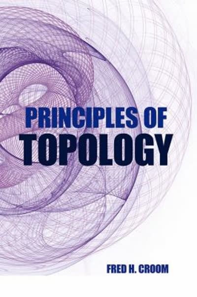 principles of topology 1st edition fred h croom 0486810445, 9780486810447