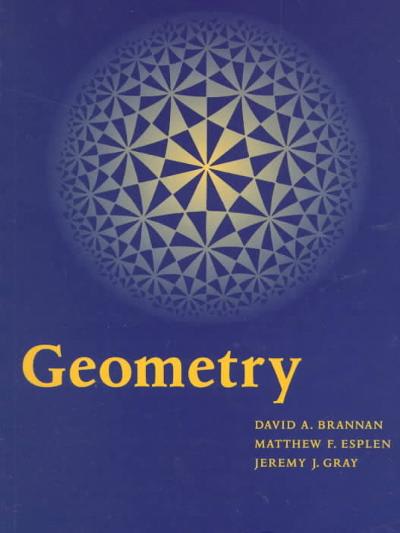 geometry 1st edition david a brannan, matthew f esplen, jeremy j gray 1107299292, 9781107299290