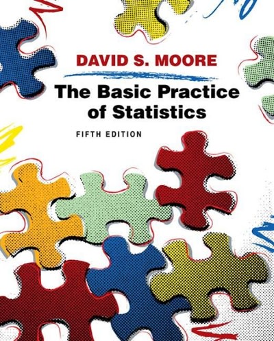 the basic practice of statistics 5th edition david s moore 1429277807, 9781429277808