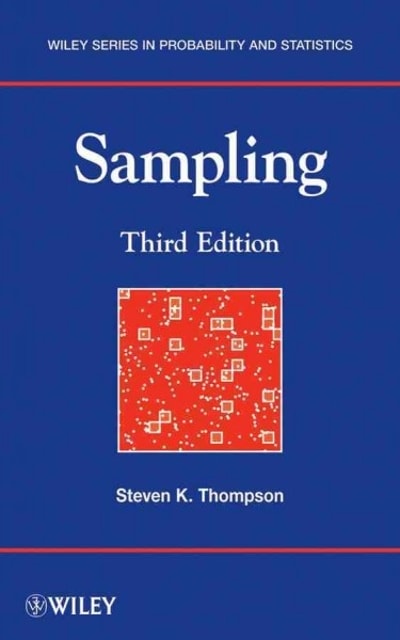 sampling 3rd edition steven k thompson 111816296x, 9781118162965