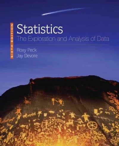 statistics the exploration and analysis of data 6th edition john m scheb, jay devore, roxy peck 1111804133,