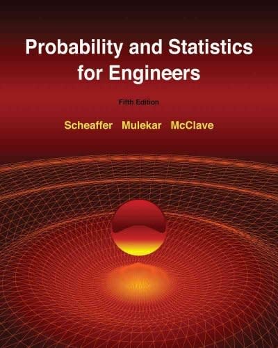 probability and statistics for engineers 5th edition richard l scheaffer, madhuri mulekar, james t mcclave,