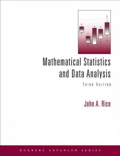 mathematical statistics and data analysis 3rd edition gary b shelly, john a rice 1111793719, 9781111793715
