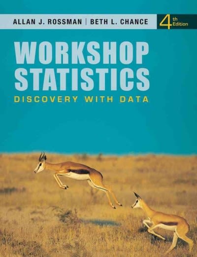 workshop statistics discovery with data 4th edition allan j rossman, beth l chance 1118213424, 9781118213421
