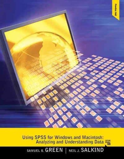 using spss for windows and macintosh analyzing and understanding data 6th edition samuel b green, neil j