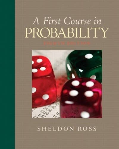 a first course in probability 8th edition sheldon ross 0321831489, 9780321831484