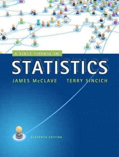 a first course in statistics 11th edition james t mcclave, terry t sincich 0321849299, 9780321849298