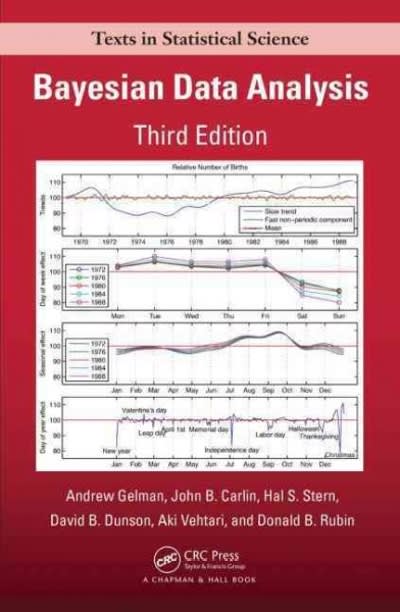 bayesian data analysis 3rd edition andrew gelman, john b carlin, hal s stern, david b dunson, aki vehtari,
