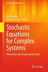 stochastic equations for complex systems theoretical and computational topics 1st edition stefan heinz,