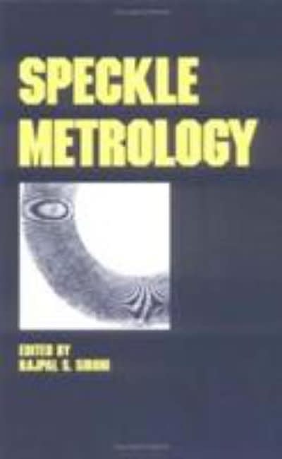 speckle metrology 1st edition rs sirohi 1000104958, 9781000104950