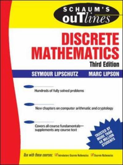 discrete mathematics, revised 3rd edition seymour lipschutz, marc lipson 0071615873, 9780071615877
