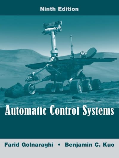 automatic control systems 9th edition farid golnaraghi, benjamin c kuo 0470048964, 9780470048962