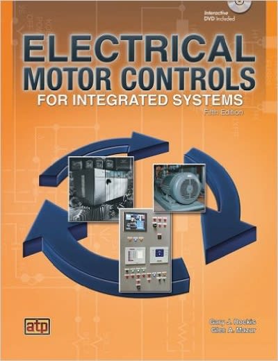 electrical motor controls for integrated systems 5th edition gary rockis, glen a mazur 0826912265,