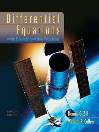 differential equations with boundary-value problems 7th edition dennis g zill, brad strong, michael cullen