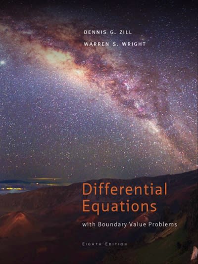 differential equations with boundary-value problems 8th edition dennis g zill, ellen monk, warren s wright