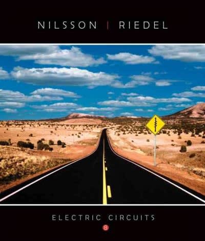 electric circuits 8th edition james w nilsson, susan a riedel 0131989251, 9780131989252