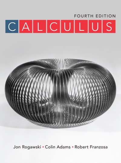 calculus 4th edition jon rogawski, colin adams, robert franzosa 1319055842, 9781319055844